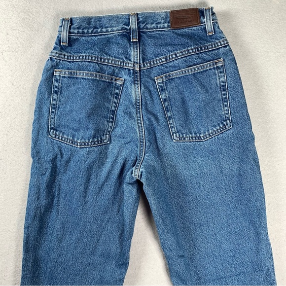 L.L. Bean Double L Relaxed Fit Jeans Womens 4T Blanket Lined Petite Vintage - Picture 6 of 16